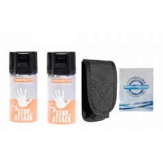 2x Gaz pieprzowy Perfecta Stop Attack 40ml stożek-Umarex