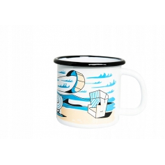 Kubek emaliowany POLSKI BAŁTYCKI 350ml--