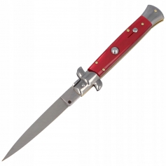 Nóż sprężynowy Beltrame Stiletto Pearl FB23/41 Red