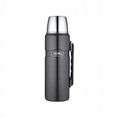 Termos Thermos KING 1,2l SZARY Uchwyt kubek-Thermos