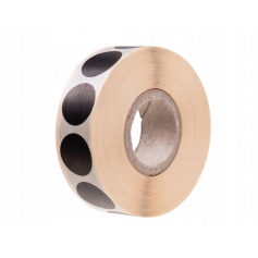 Zaklejki do przestrzelin 16mm 1000szt CZARNE Tarcz-