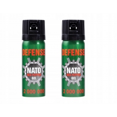Gaz pieprzowy NATO Gel CONE 50ml stożek 2szt-