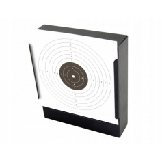 Kulochwyt metalowy płaski 14x14 cm+50 tarcz ZESTAW-