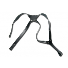 Szelki operacyjne skórzane KRZYŻOWE dwuramienne-