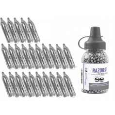 RAZOR Kulki BB 4.46mm 1500szt +25szt Co2 Borner-RazorGun