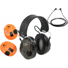 Ochronniki słuchu PELTOR SportTAC green KABEL FL6H-3M