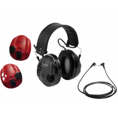 Ochronniki słuchu PELTOR SportTAC black KABEL FL6H-3M