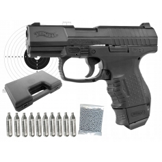 Wiatrówka pistolet CP99 COMPACT blow back +WALIZKA-Walther