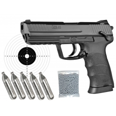 Wiatrówka pistolet Umarex HK45 4,5mm HK 45 ZESTAW-Heckler & Koch