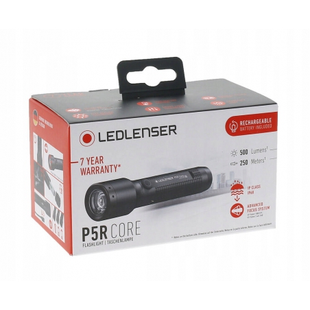 Latarka ładowalna LED LENSER P5R CORE 500lm-Ledlenser
