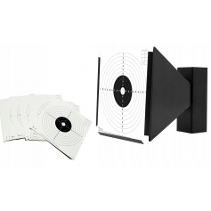 Kulochwyt tarcza 14x14 cm stożek stożkowy +tarcze-