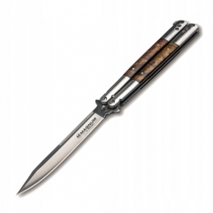 Nóż motylkowy Boker Magnum Wood Large 06EX405