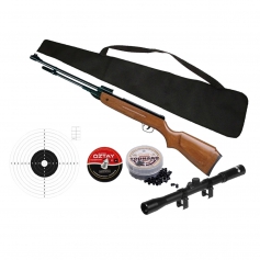 WIATRÓWKA B3-3 4,5 mm GWINTOWANA luneta pokrowiec-KANDAR