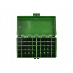 Pudełko na amunicję MEGALINE 9mm/na 50szt zielone-Megaline