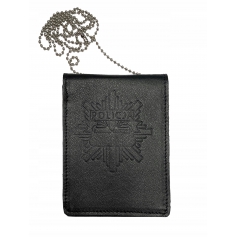 Etui na legitymację odznakę Policyjną skóra usztyw-