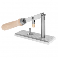 Prasa do ładowania bębna rewolweru czarnoprochowego LS1 kal. 36/44 - praska srebrna--