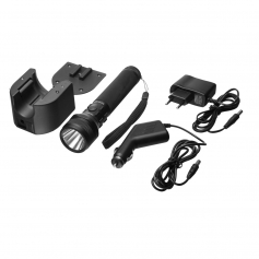 Latarka Mactronic Patrol Charger + (THH0052) - ładowalna, 700 lm, patrolowa, stacja ładująca, akumulator-Mactronic