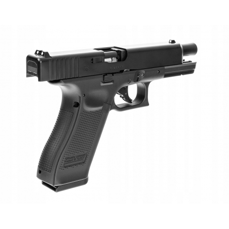 Wiatrówka Glock 17 GEN. 5 Blow Back 4,5mm + 10 kapsuł co2 + 500 kulek BB-Umarex