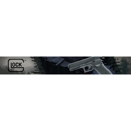 Wiatrówka Glock 17 GEN. 5 Blow Back 4,5mm + 10 kapsuł co2 + 500 kulek BB-Umarex