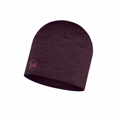 Czapka Buff Midweight Merino Hat DEEP PURPLE-Buff