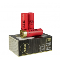 Amunicja śrutowa FAM PIONKI PLUS 32g 3/0 opakowanie 10szt-Pionki