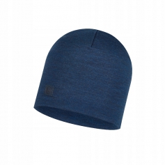 Czapka Buff Heavyweight Merino Hat SOLID DENIM-Buff