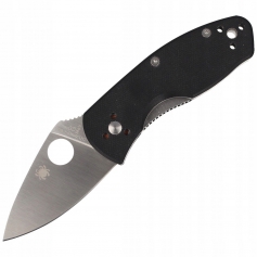 Nóż Spyderco Ambitious G-10 Black Plain (C148GP)-Spyderco