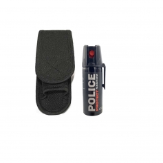 Gaz pieprzowy obronny łzawiący Police Protect Magnum Gel Strumień + kabura--