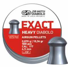 Śrut Diabolo JSB EXACT HEAVY kal. 4,52mm 500 szt.-JSB