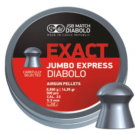 Śrut JSB Exact Express Jumbo 5,52mm 500szt-JSB