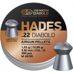 Śrut diabolo JSB HADES 5,5MM - 500 szt.-JSB