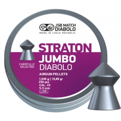 Śrut Diabolo JSB Straton JUMBO kal. 5,52 250szt ostry, ze szpicem-JSB