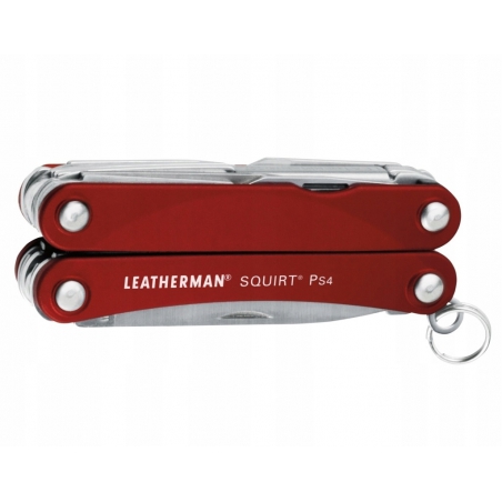 Multitool Leatherman SQUIRT PS4 RED 831227 +KARTA-Leatherman