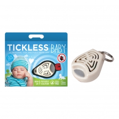 Ultradźwiękowy odstraszacz kleszczy TickLess Baby - dla dzieci, beżowy