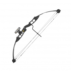 Łuk bloczkowy Cobra Protex 55lbs czarny - mocny-Poe Lang