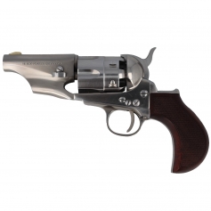 Rewolwer Pietta 1862 Colt Police Snubnose Thunderer Steel Old Silver .44-Broń czarnoprochowa Pietta