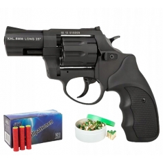 Rewolwer hukowy 6mm ZORAKI K-6L Long+amunicja+race-