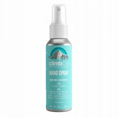 Spray dezynfekujący do rąk 2 OZ ClimbOn roślinny-Climbon