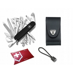 Scyzoryk Victorinox SwissChamp CZARNY +ETUI 4.0521-Victorinox