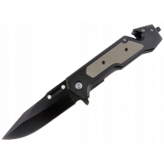 Nóż Ratowniczy Sprężynowy N-394B-BSH