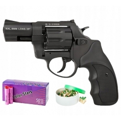 Rewolwer hukowy 6mm ZORAKI K-6L Long+amunicja+race-
