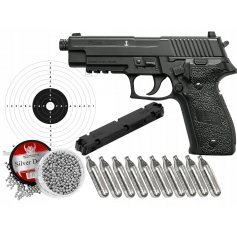 Wiatrówka pistolet Sig_Sauer P226 4,5 BLK BlowBack-