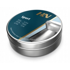 Śrut H&N Diabolo Sport GLATT płaski 5,5 250szt-H & N