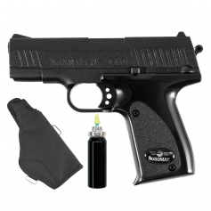 Pistolet gazowy ARM GAS 22 z kaburą + wkład gazowy w komplecie - full metal-Rosomak