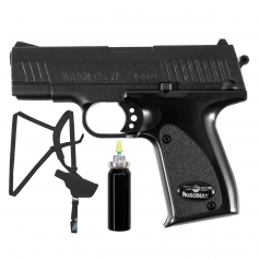 Pistolet gazowy ARM GAS 22 z kaburą i szelkami + wkład gazowy w komplecie - full metal-Rosomak