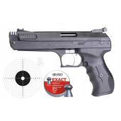 Wiatrówka pistolet WEIHRAUCH HW-40 PCA + śrut +50T-Weihrauch