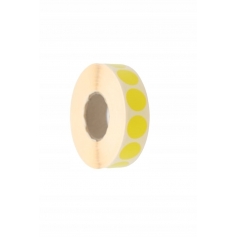 Zaklejki do przestrzelin 16mm 1000szt ŻÓŁTE Tarcz-inna