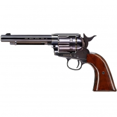 Wiatrówka rewolwer Umarex Colt Peacemaker Single Action Army BLUED 5,5" 4.5 mm 5.8308 - 6 strzałowy, śrut BB-Umarex