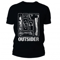 Koszulka T-shirt TigerWood Outsider Czarna r. M-inna