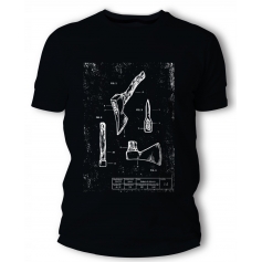 Koszulka T-shirt TigerWood Tech-Axe Czarna r. L-TigerWood